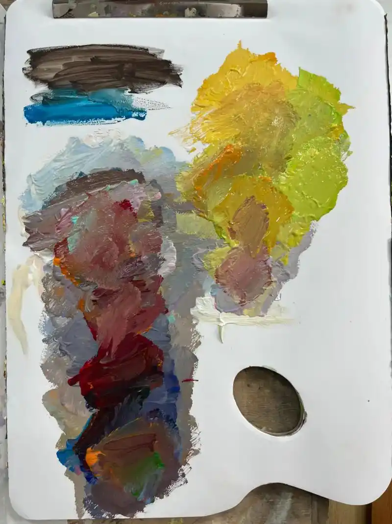 美术老师的日常 #联考美术 #色彩静物教学 这样的横构图你 - 抖音