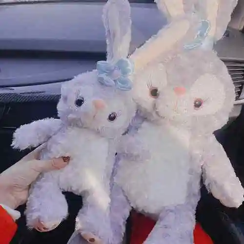 达菲兔星黛露兔子毛绒玩具玩偶娃娃公仔可爱抱枕毛绒布艺类玩具