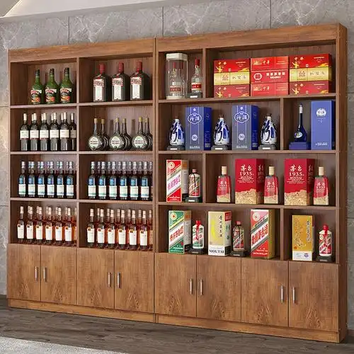 阿斯卡利ascari便利店烟酒展示柜烟酒店背柜酒柜产品展示架样品陈列