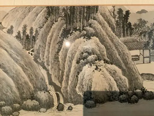 江山如画(12–20世纪中国山水画艺术展)沈周《林壑深幽图》长卷