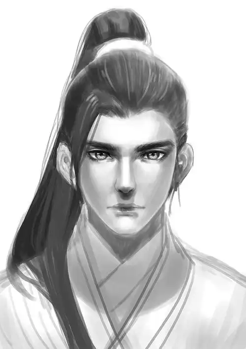 第一张是段岭,第二张是郎俊侠相见欢绘画段岭郎俊侠古风