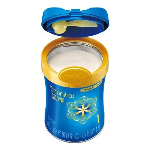 美赞臣蓝臻1段奶粉婴儿配方奶粉06月820克罐装