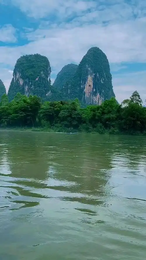 桂林山水风景山清水秀