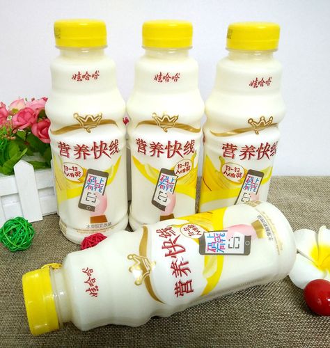 娃哈哈营养快线香蕉草莓500ml15瓶整箱多口口味含乳饮料