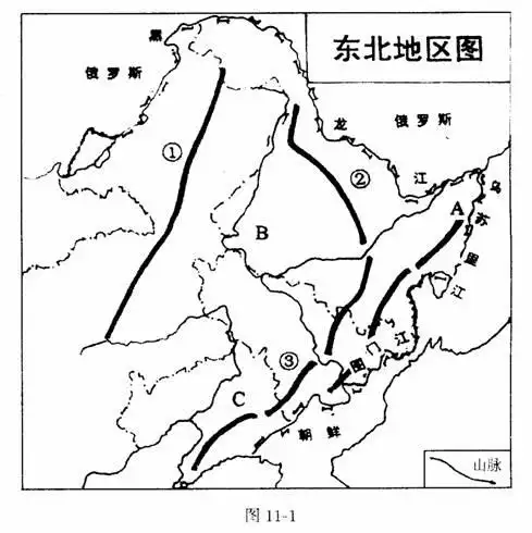 东北地区地处我国地势的_________级阶梯,在该阶梯内主要的地形有