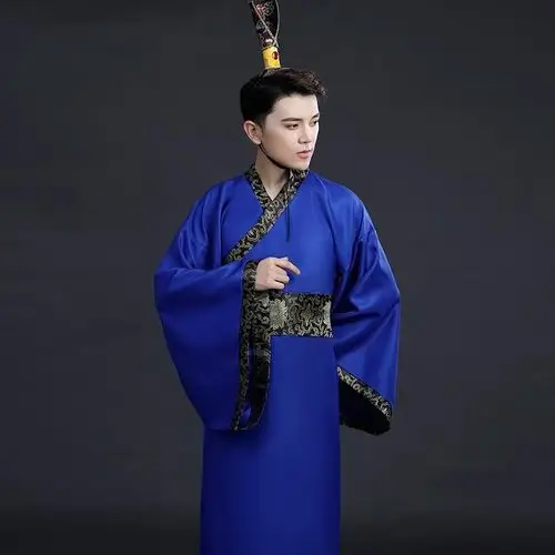 百鸟朝凤汉服大袖男服饰长袍汉服男古装侠客书生公子民族服装