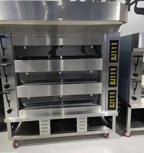 大功率电烤箱 商用大型燃气烤箱 新型节能电烤炉3层6盘 2层4盘