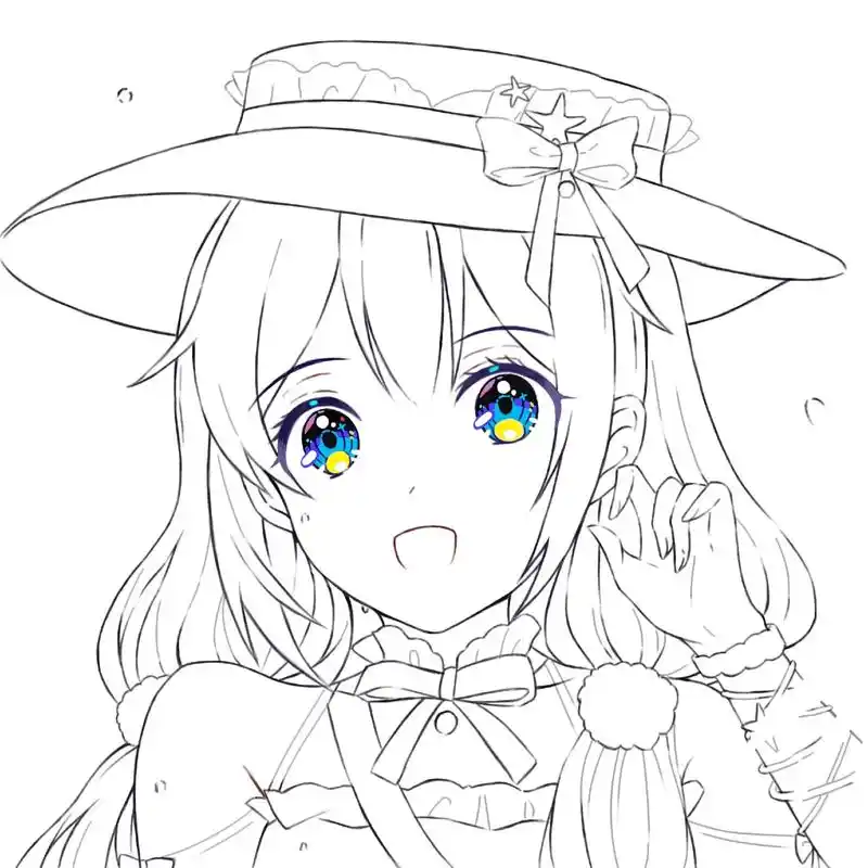 剩下的话就留在盛夏吧#画画#稿件#稿件展示#二次元#绘画 - 抖音