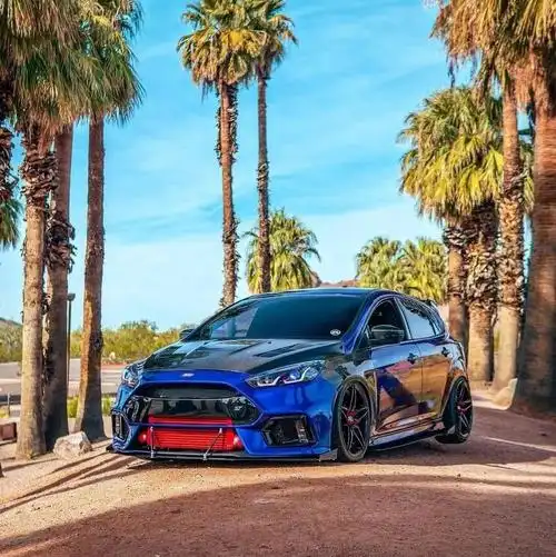 碳纤维宽体福克斯st,美系手动小钢炮也可以铆钉宽体