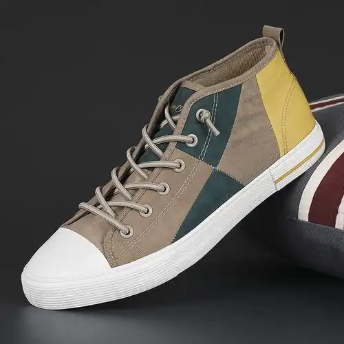 鞋子男韩版潮流板鞋高高帮