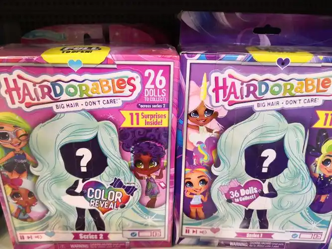 【英国正版】hairdorables美发娃娃1代2代3代盲盒-辛小巴