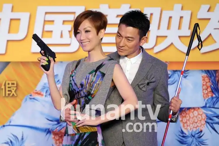 刘德华搂郑秀文入怀高圆圆透视短裙抢镜组图