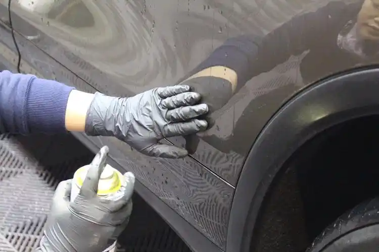 卡宴内饰及漆面护理施工报告