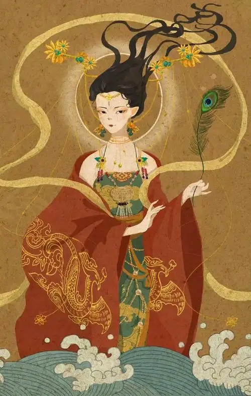 洛神|插画|创作习作|桔子xu - 原创作品 - 站酷 (zcool)