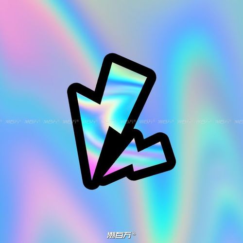 汽车反光贴纸可爱彩色小闪电卡通车贴电动摩托头盔镜片贴镭射贴纸