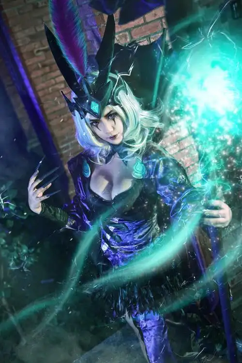 lol玩家#【邪鸦魅影 乐芙兰】这是有史以来,最最最最还原的万圣节