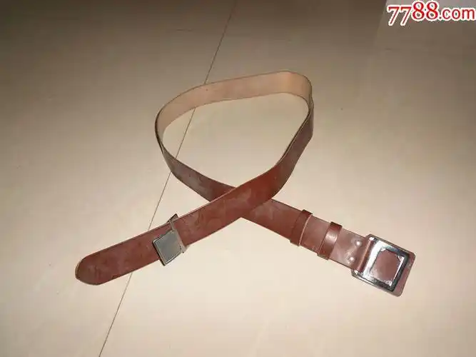 全薪65式人造革军官武装带,81年-腰链/腰带--se73690104-零售-7788