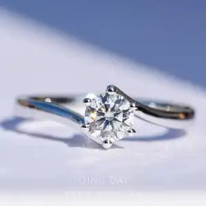 钻戒戒托经典六爪