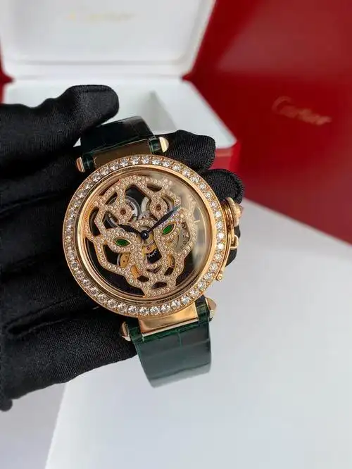 北京君一明十cartier 卡地亚 创意珠宝腕表hp100508