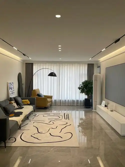 每次发客厅,大家比较关注的就是我家的无主灯设计,我整理了大家经常问