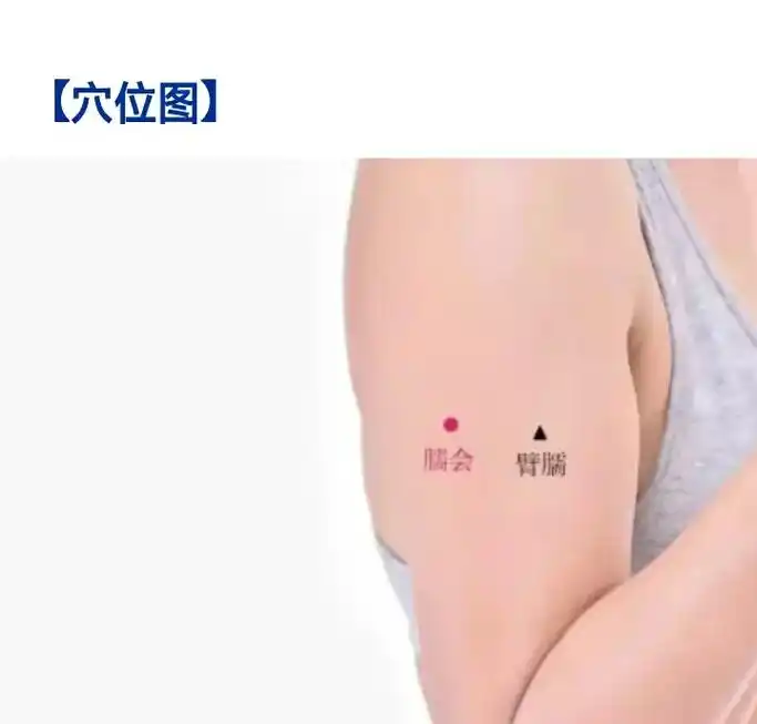 每日一穴.手少阳三焦经～臑会穴#经络穴位#中医养生知识 - 抖音