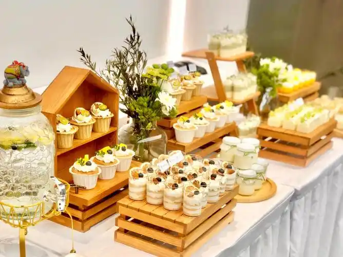 春日主题甜品台