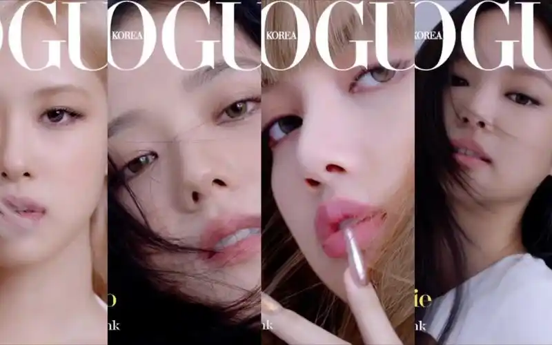 blackpinkvoguekorea6月刊封面动态老婆敲美