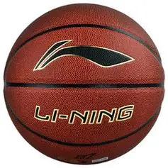 li-ning 李宁 pu篮球 lbqk043-1 棕色 7号/标准