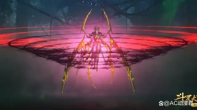 斗罗大陆:比比东开启第二武魂噬魂蛛皇真身,海神三叉戟被击飞