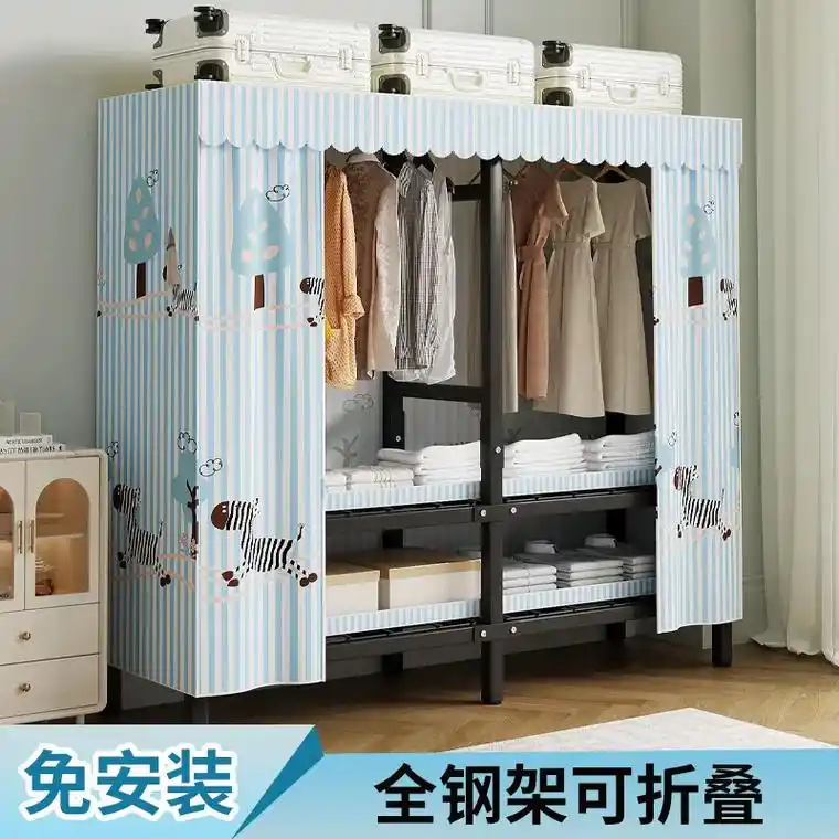 折叠衣柜搬家利器~.我的最新爆款来啦!时尚简易折叠衣 - 抖音