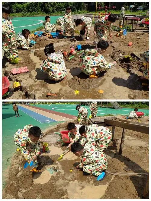 快乐玩沙玩水,探索沙水秘密