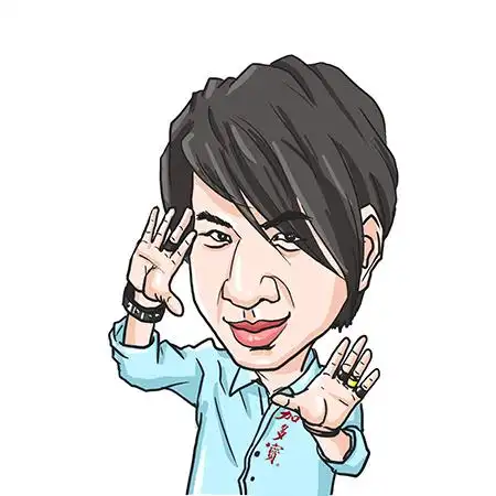 原创作品:明星卡通版