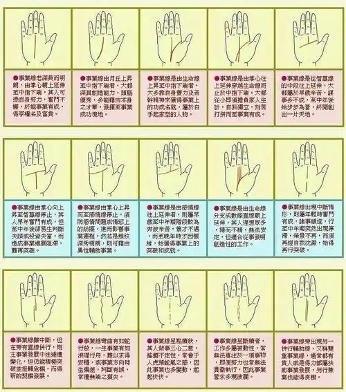 男人手相事业线图解 需要多加留意-大雅国学
