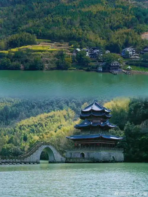 #富春山居图实景游##邓超孙俪同款游##浙江历史爆款网红打卡地##森林