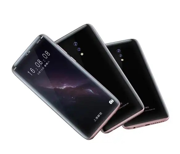 八曲面全面屏无边框概念手机圆润如玉建模渲染精修工业级9阶最简曲面