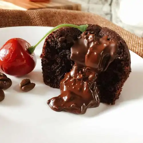 维斯商爆熔岩巧克力网红甜品手工布朗尼流心蛋糕传统西式糕点