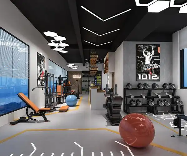 这样健身房装修设计才是健身爱好者的天堂