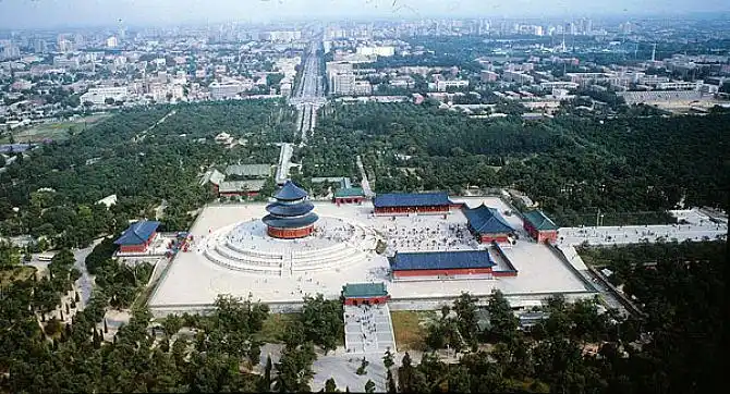 天坛祈年殿鸟瞰