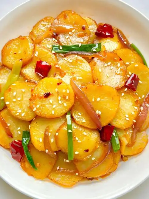 这土豆片我能吃一辈子直接把我迷糊了