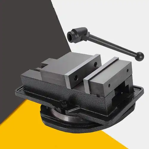 精密6寸机用平口钳虎钳 cnc重型4寸5寸8寸角固式铣床平口钳带底座