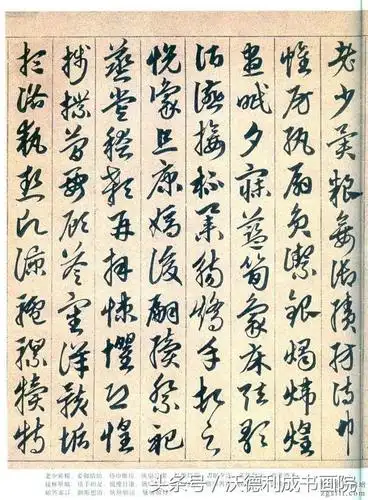 赵孟頫草书 《千字文》