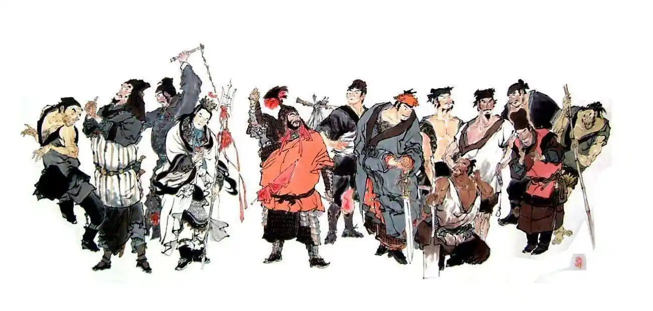 水浒传108将的来历你最佩服的是哪位好汉