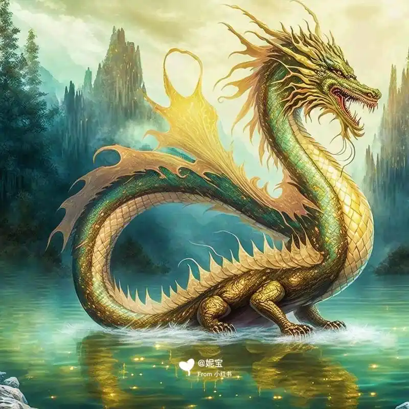 祖龙,就是中国神话最古老的龙;天地混沌,龙汉初劫