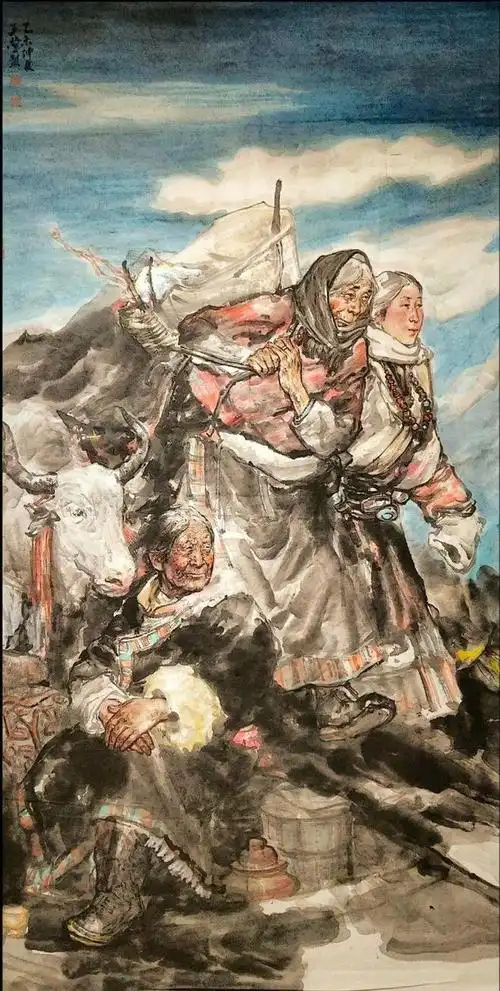 水墨方阵·借古开今:王莹画面有笔墨,意象,境界混合的"味道"|画家