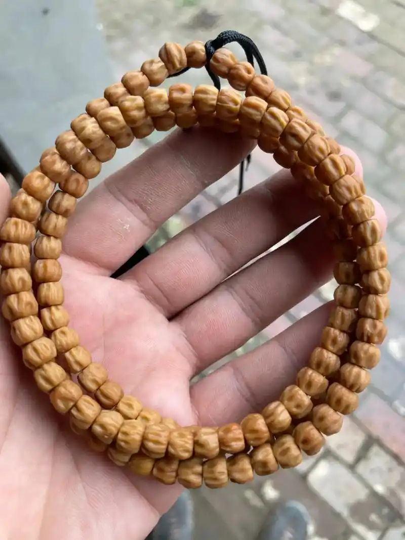 热振尸陀林108颗百香籽菩提手串