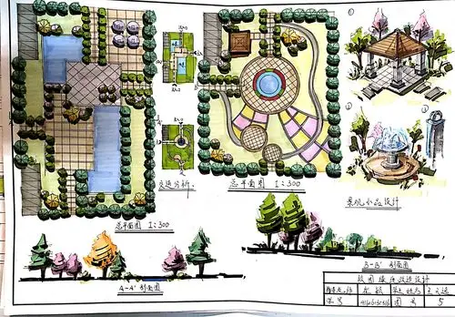 在校作品整理-景观小品设计