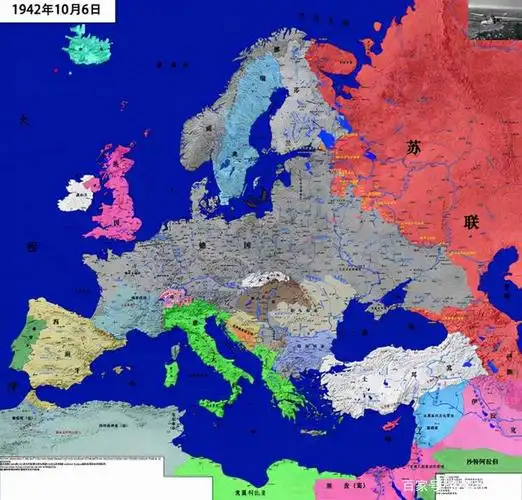 1943年初,第三帝国陆军总兵力分布及苏德战场上的兵力设置