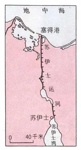 苏伊士运河为什么有弯道