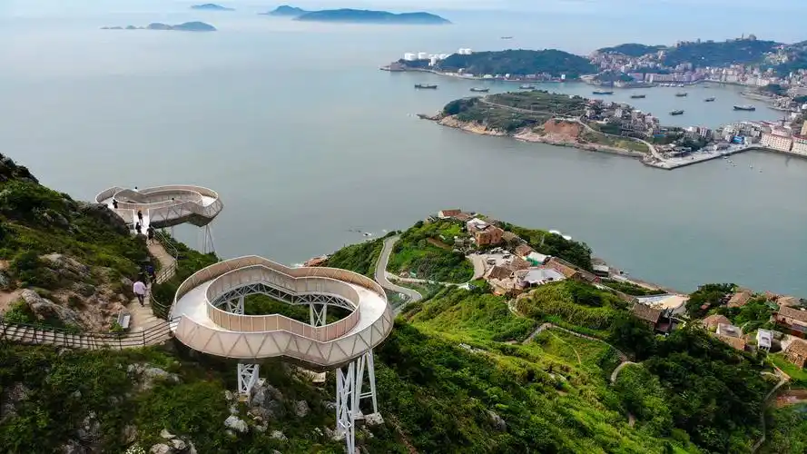 温岭石塘双戒观景台