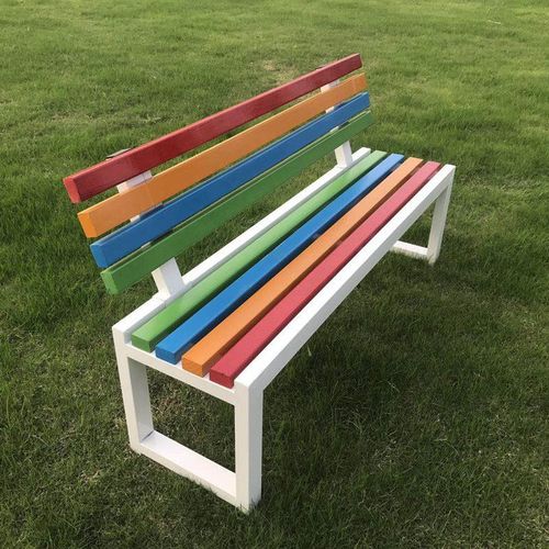 户外公园椅休闲长椅子实木椅家用休息凳阳台z靠背椅商场广场椅庭